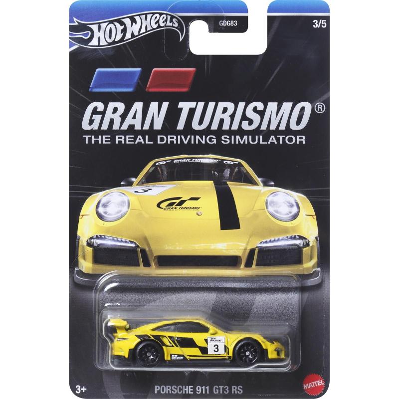 Hot Wheels - Set 5 Miniaturas - Gran Turismo - GDG83-946E